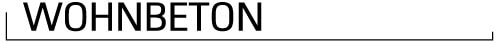 Wohnbeton Logo